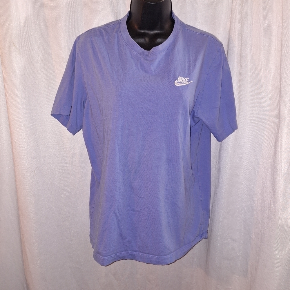Nike Blue Short Sleeve Tee Performance Shirt